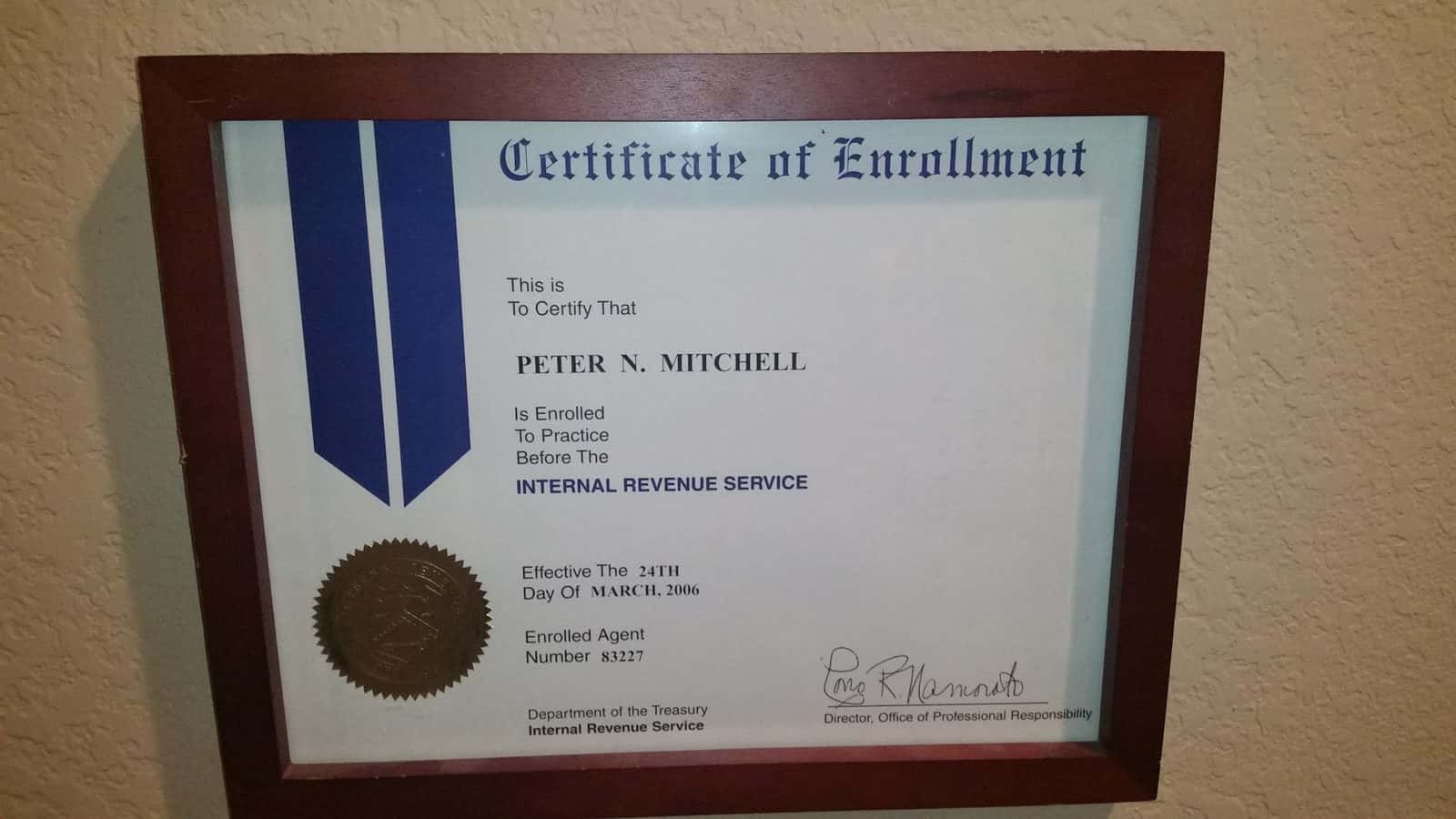 Peter Mitchell, EA - Tax Pro Advisor — Financial & Accounting photo 3 of 5