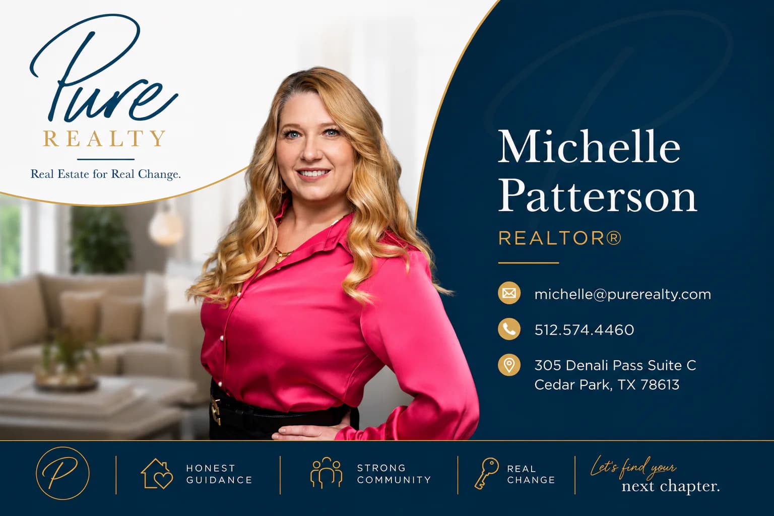 Inside Michelle Patterson, Realtor in Cedar Park