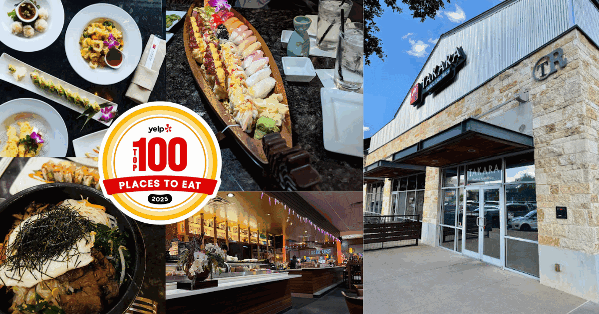 Cedar Park Sushi Restaurant Earns National Recognition — featured image
