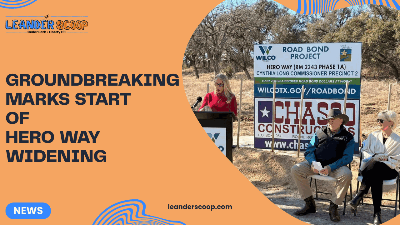 Groundbreaking marks start of Hero Way widening — featured image