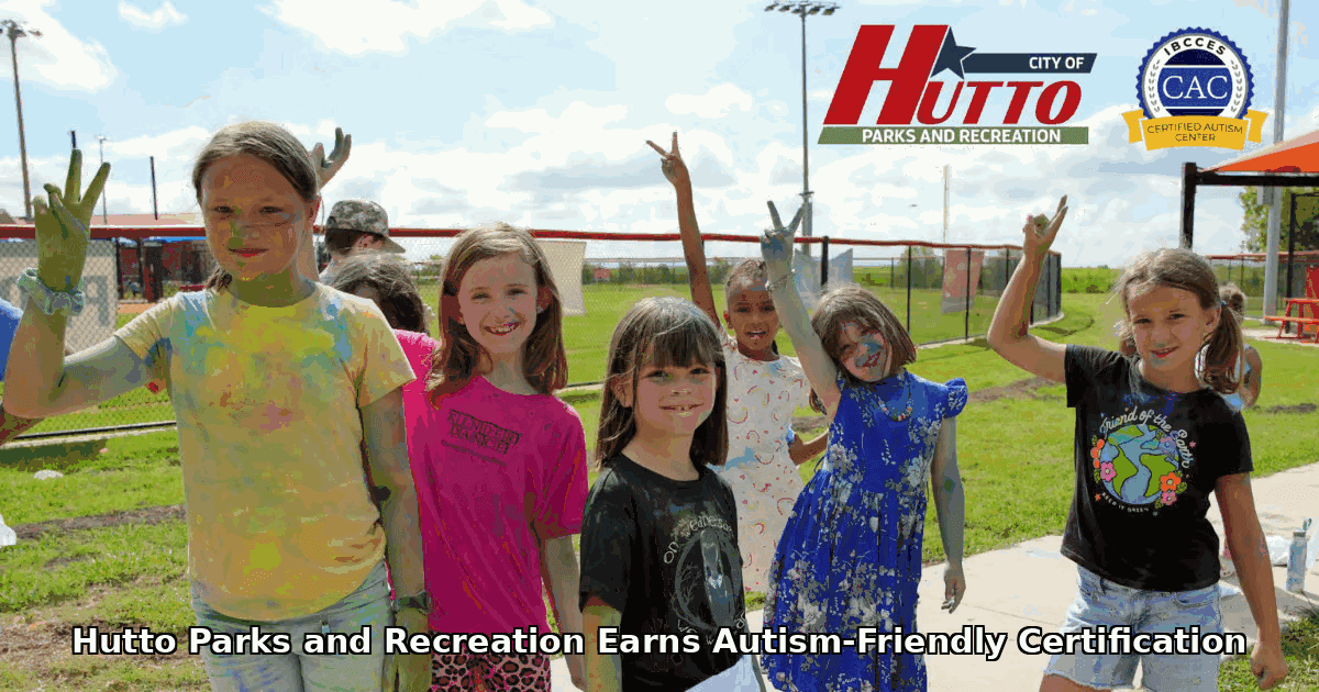 Hutto Parks and Recreation Earns Autism-Friendly Certification — featured image