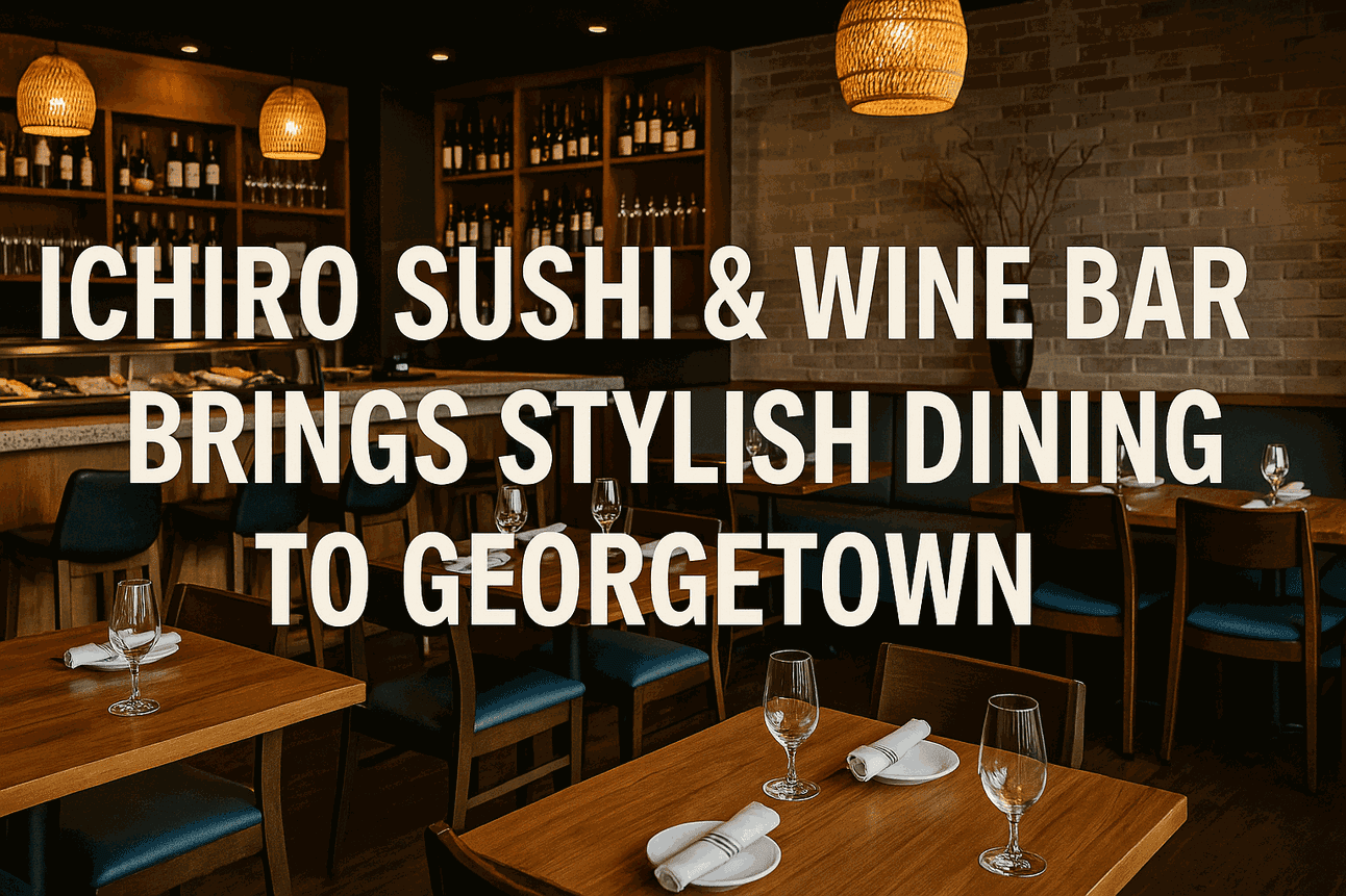 Ichiro Sushi & Wine Bar Brings Stylish Dining to Georgetown — featured image