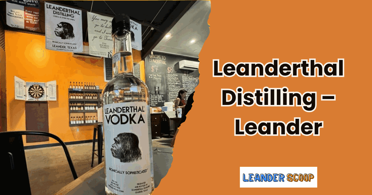 Leanderthal Distilling Offers Small-Batch Spirits and Relaxed Vibes in Leander — featured image