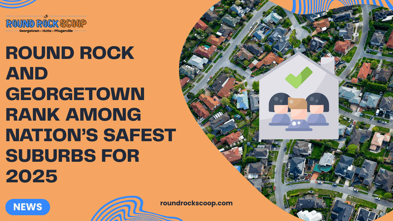 Round Rock and Georgetown rank among nation’s safest suburbs for 2025 — featured image
