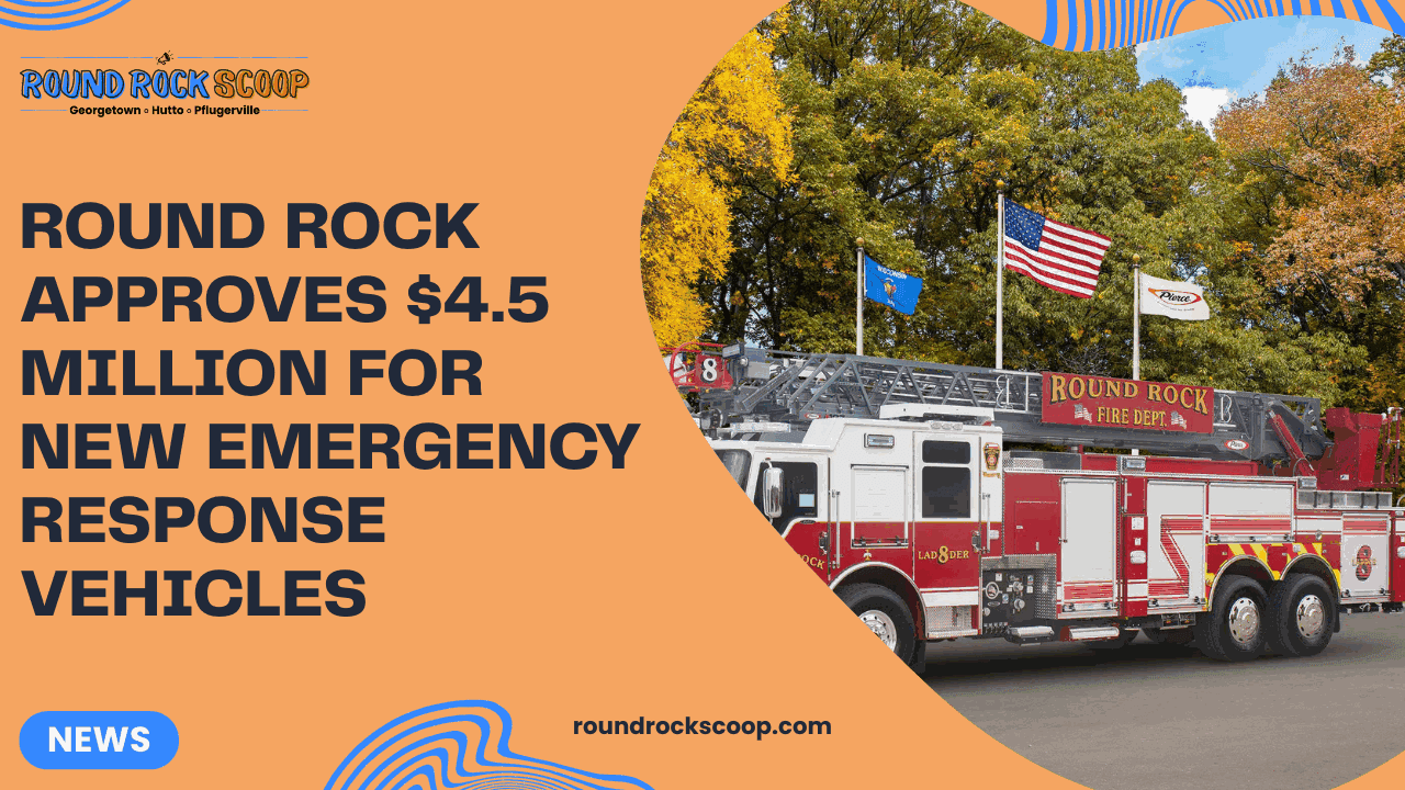 Round Rock approves $4.5 million for new emergency response vehicles — featured image