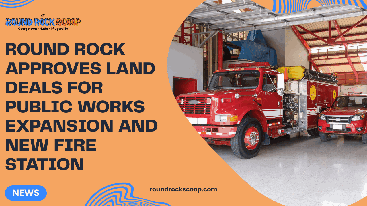 Round Rock approves land deals for public works expansion and new fire station — featured image