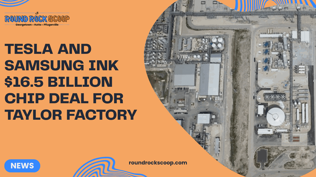 Tesla and Samsung Ink $16.5 Billion Chip Deal for Taylor Factory — featured image