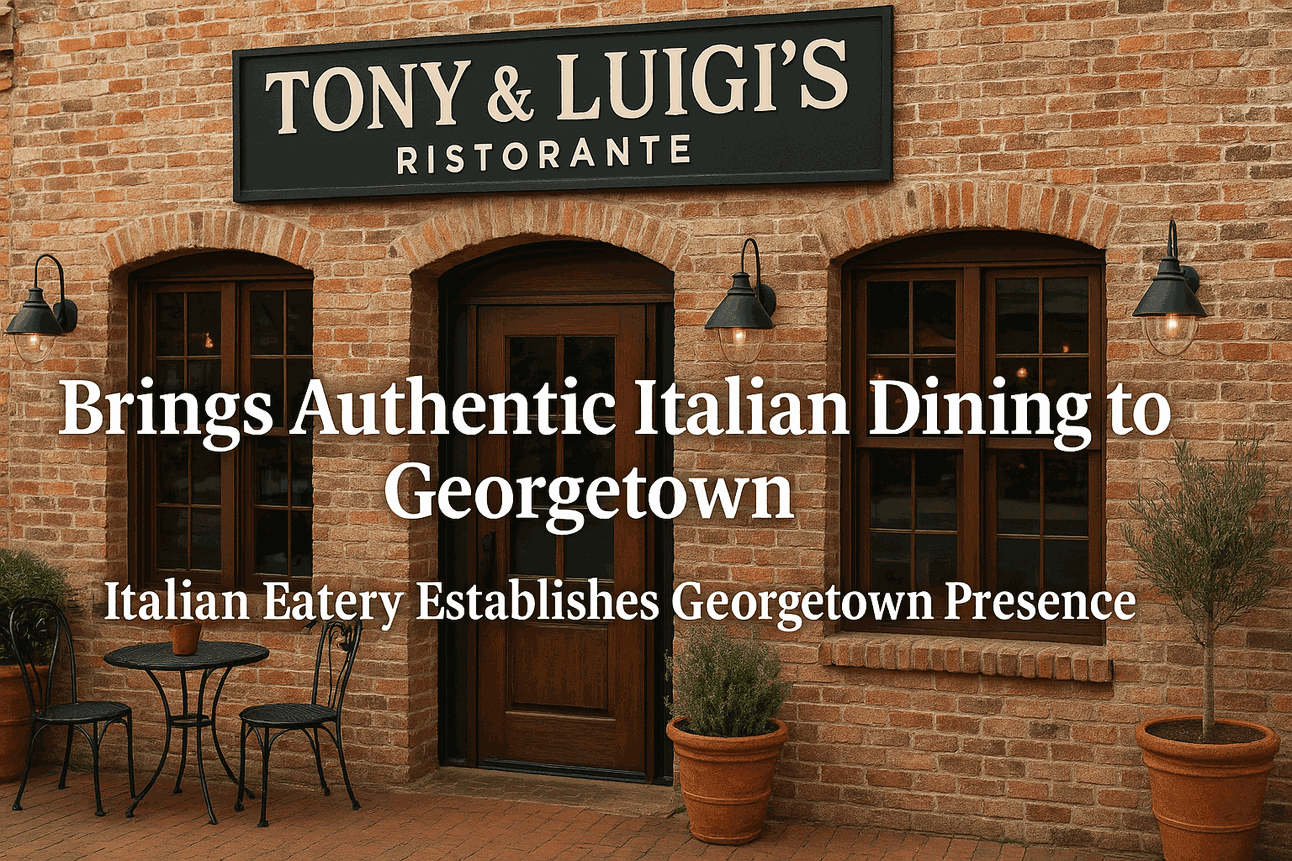 Tony & Luigi's Brings Authentic Italian Dining to Georgetown — featured image