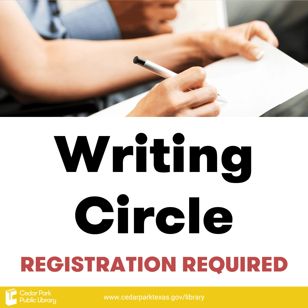 Writing Circle (18+ years) - Registration Required