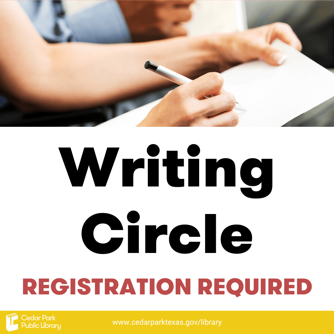 Writing Circle (18+ years) - Registration Required
