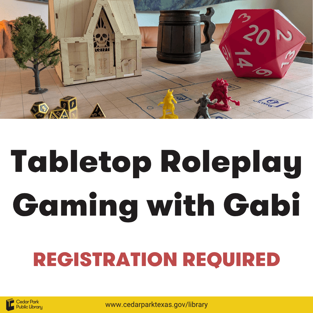 Tabletop Roleplay Gaming with Gabi