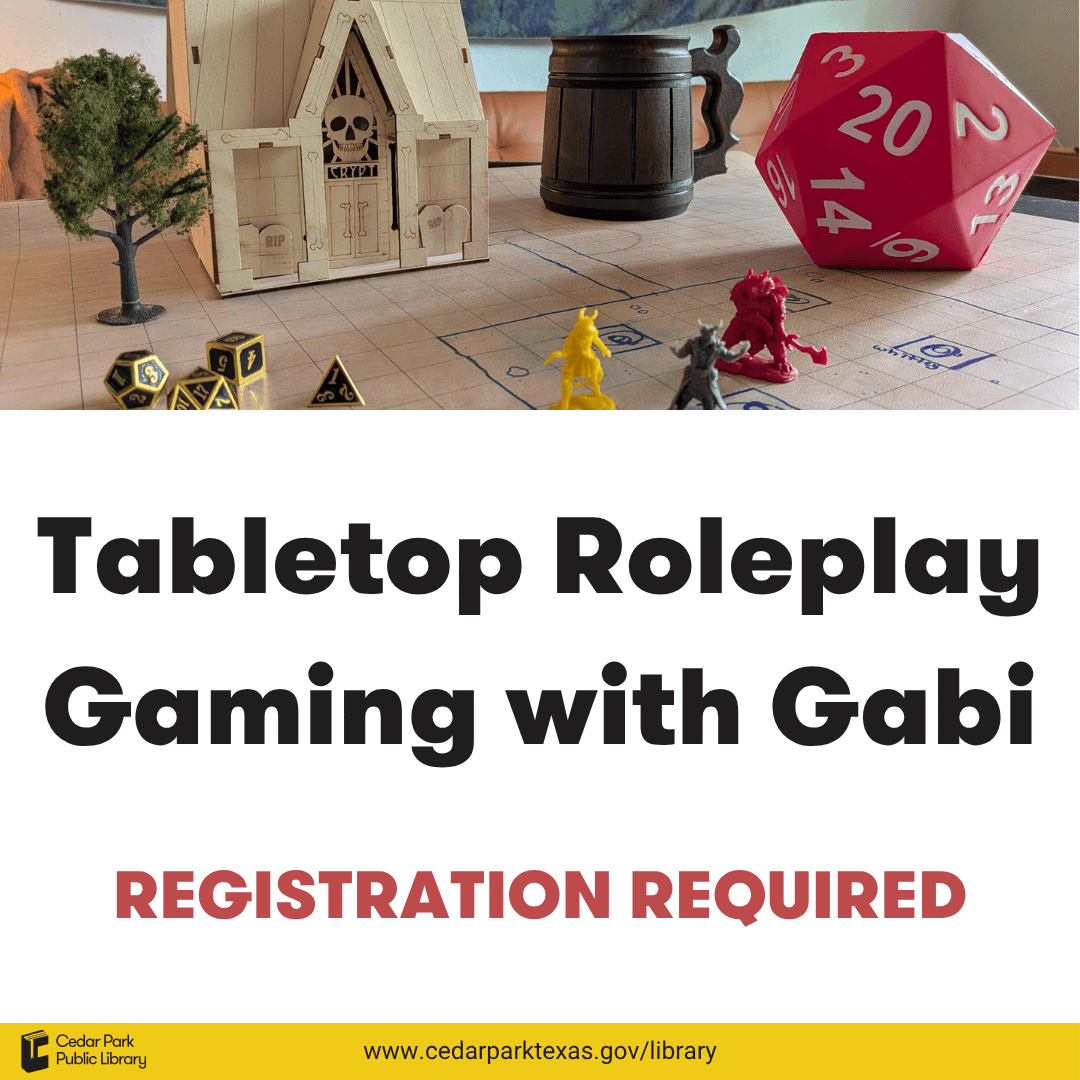 Tabletop Roleplay Gaming with Gabi