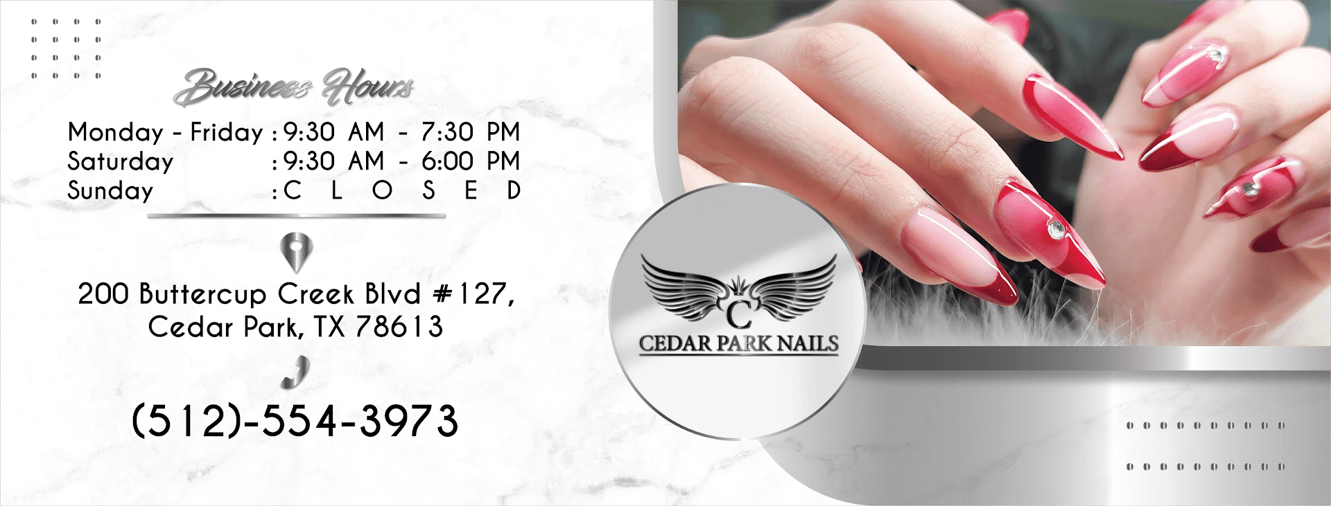 Cedar Park Nails — Nail Salons & Spas photo 1 of 5