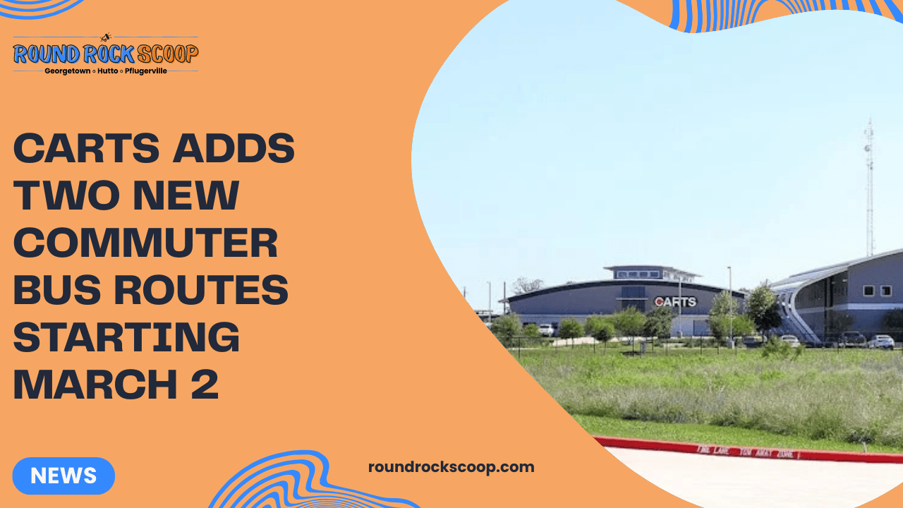CARTS Adds Two New Commuter Bus Routes Starting March 2
