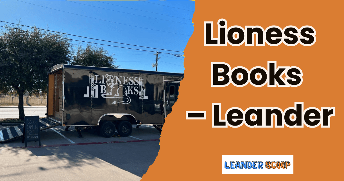 From Book Trailer to Book Haven – Lioness Books, Leander