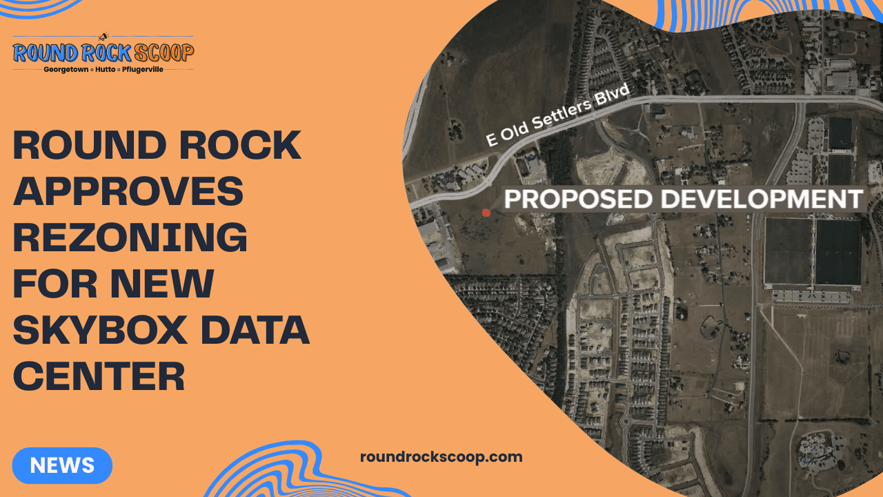 Round Rock approves rezoning for new SkyBox data center
