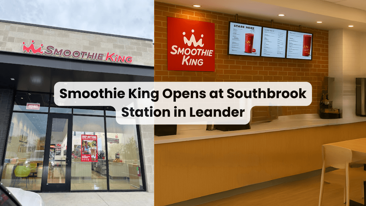 Smoothie King Opens at Southbrook Station in Leander
