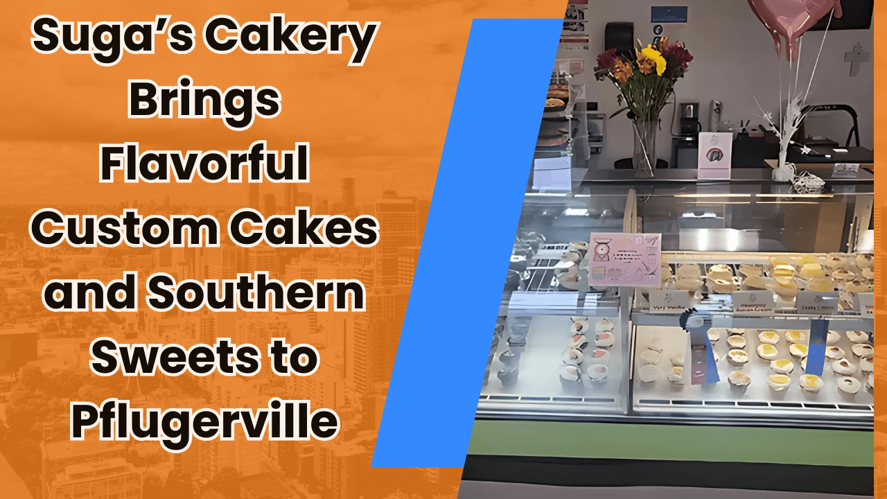 Suga’s Cakery Brings Flavorful Custom Cakes and Southern Sweets to Pflugerville