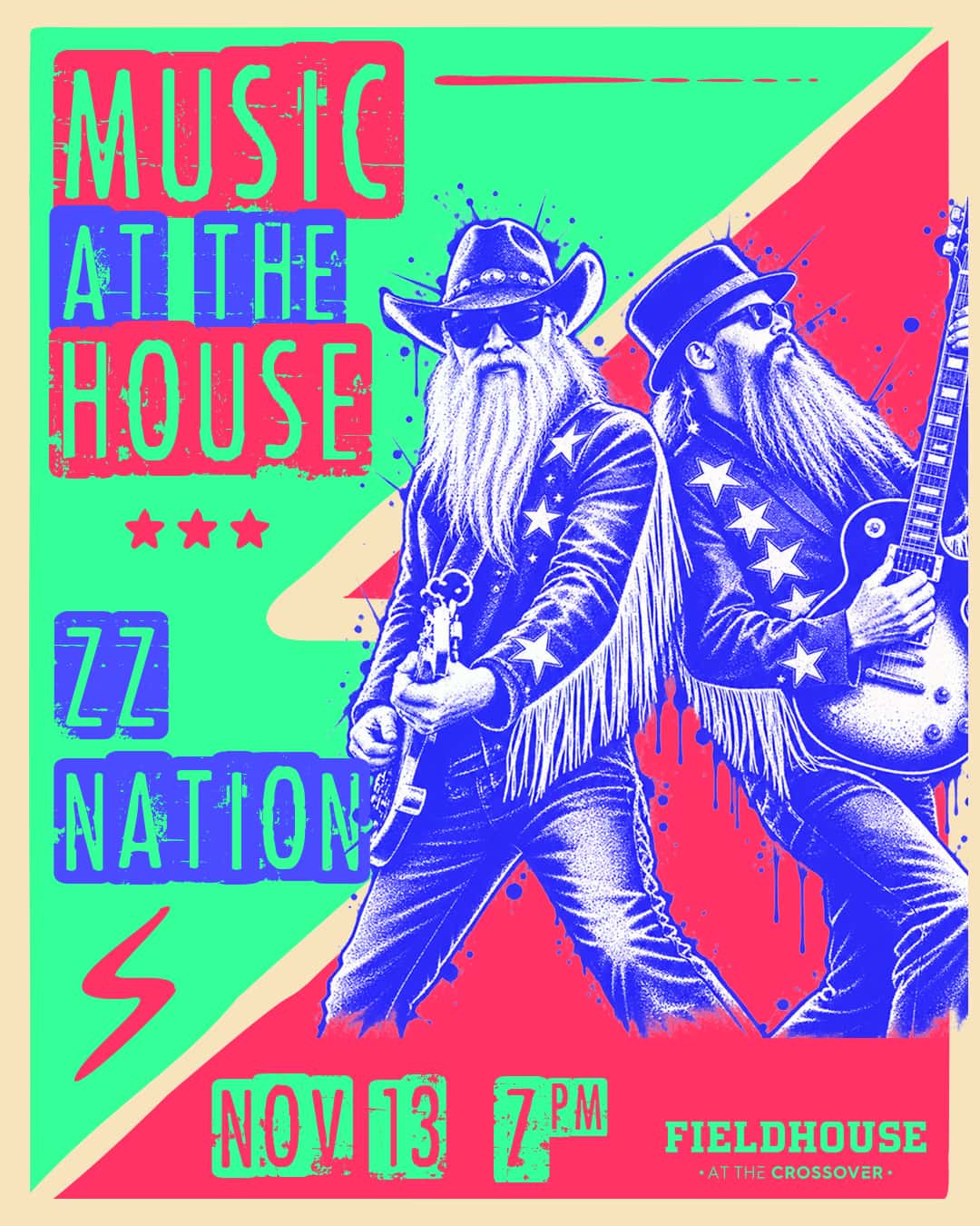 ZZ Nation Live at The Fieldhouse | November 13 Rock Show in Leander