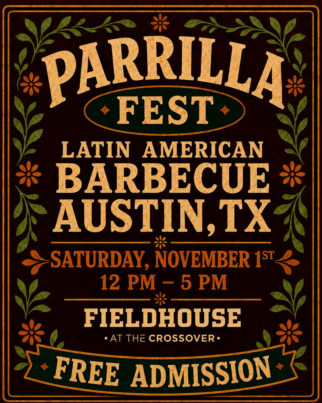 Parrilla Fest: Latin American Barbecue Festival in Leander, TX | November 1