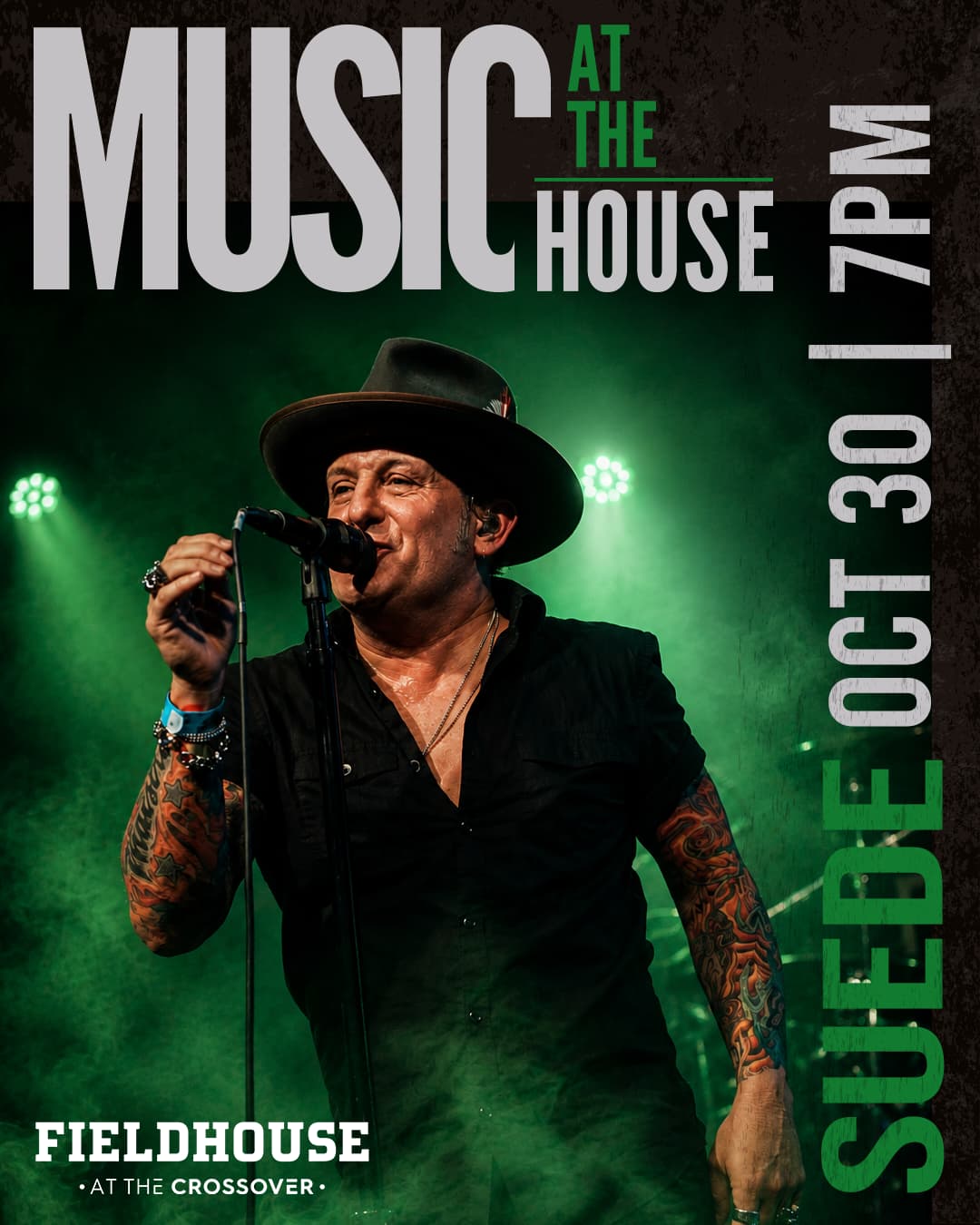 Suede Live at The Fieldhouse in Cedar Park
