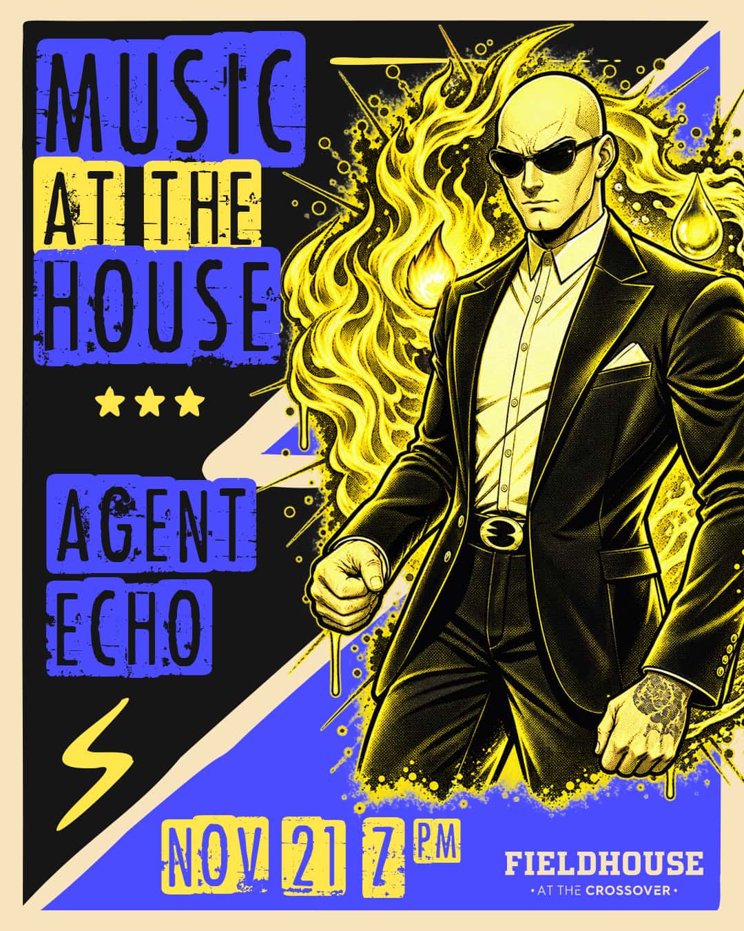 Agent Echo Live Music at The Fieldhouse | Saturday, November 21