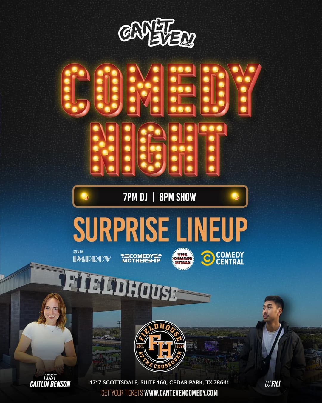 Can't Event Comedy Show