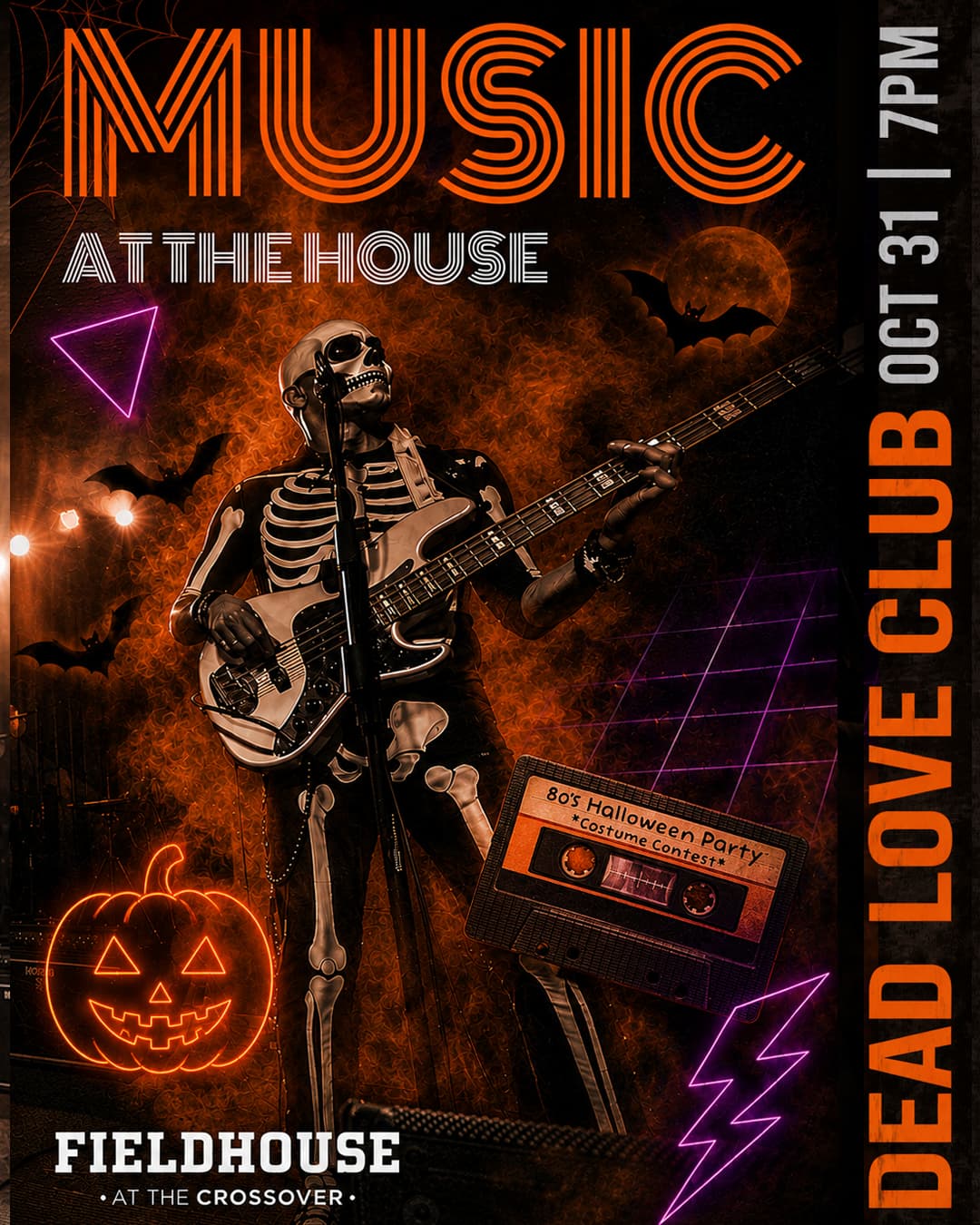 Halloween Party with Dead Love Club at The Fieldhouse