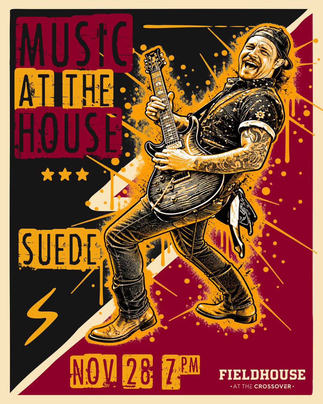 Suede Live at The Fieldhouse | Thanksgiving Weekend Concert November 28