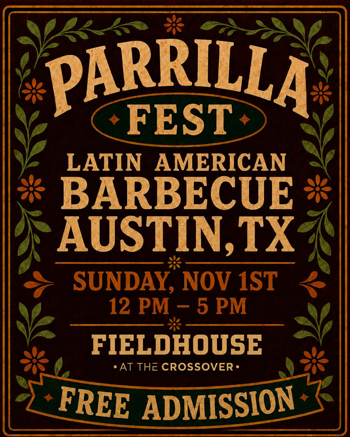 Parrilla Fest: Latin American Barbecue Festival in Leander, TX | November 1
