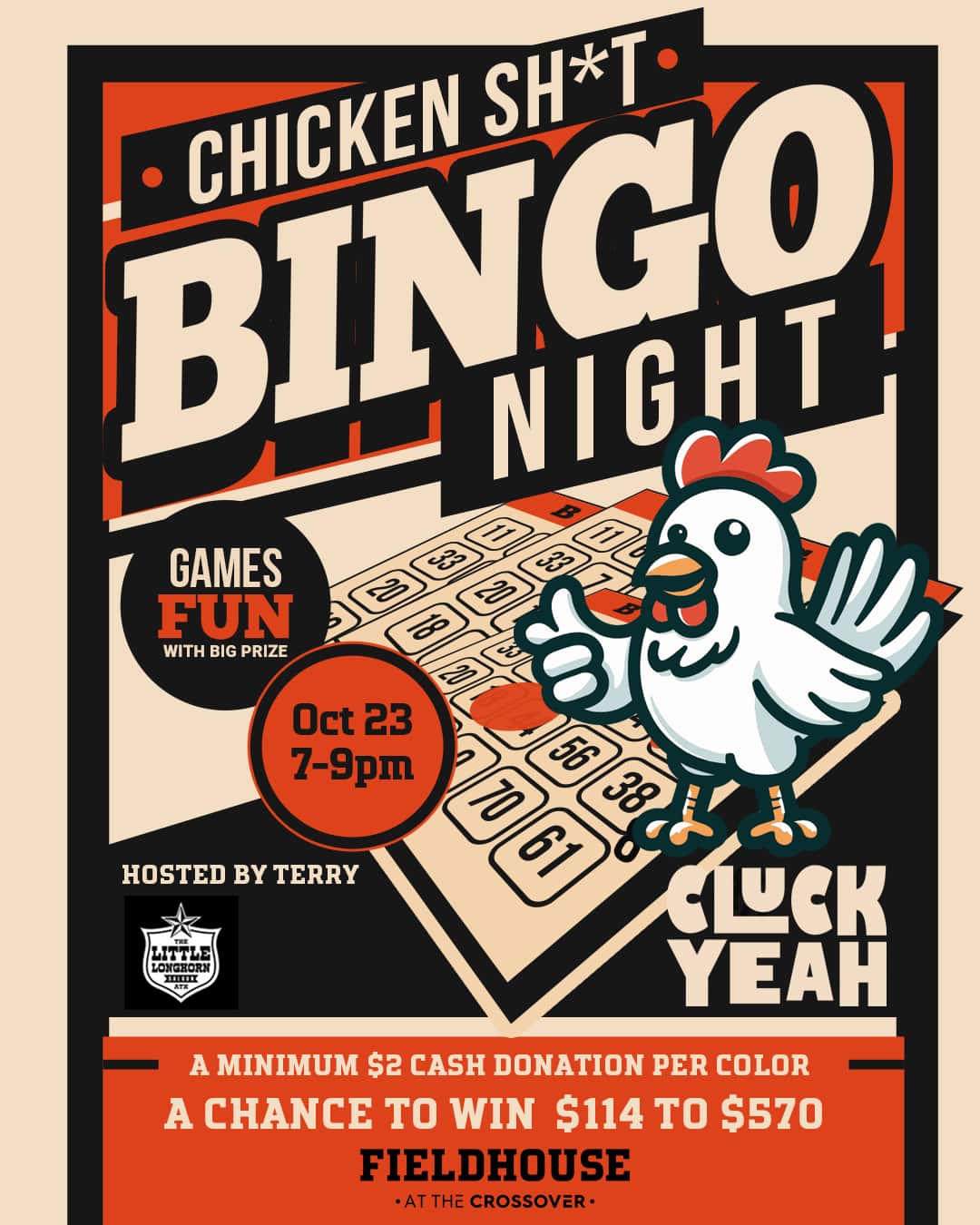 Chicken Sh*t Bingo