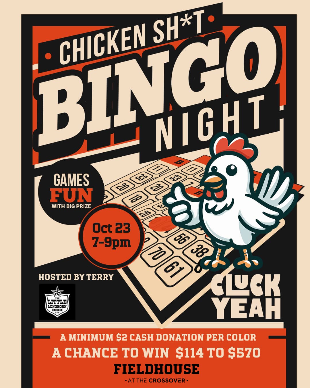 Chicken Sh*t Bingo