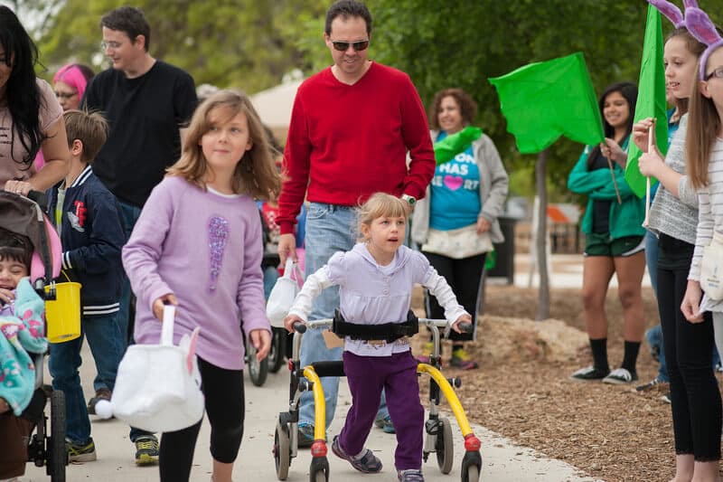 Adaptive and Inclusive Egg Hunt